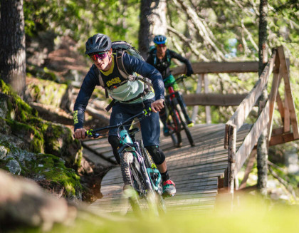 Mountainbike at Laces Mountainbike at Laces